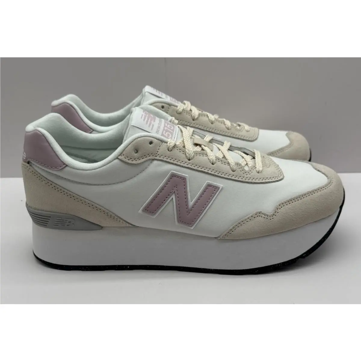 New Balance shoes - New Balance 515 - WL515HSW - White/White/Rose/Grey 4