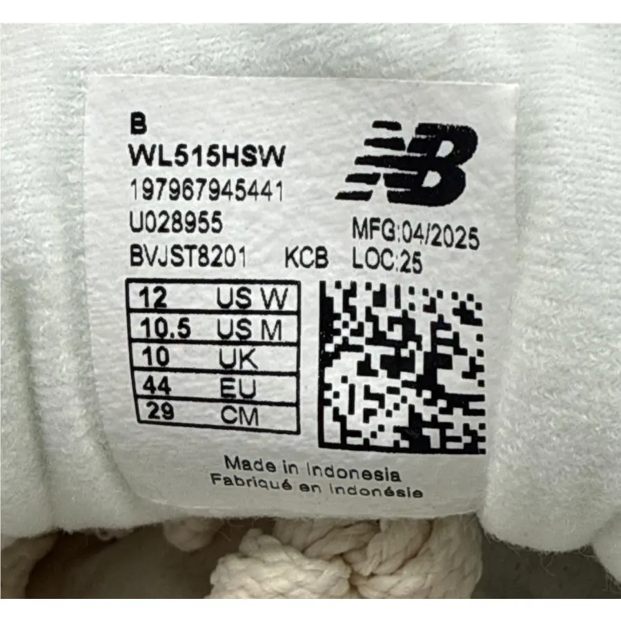 New Balance shoes - New Balance 515 - WL515HSW - White/White/Rose/Grey 9