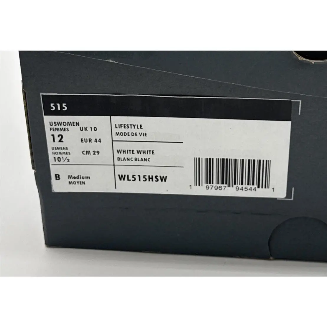 New Balance shoes - New Balance 515 - WL515HSW - White/White/Rose/Grey 0