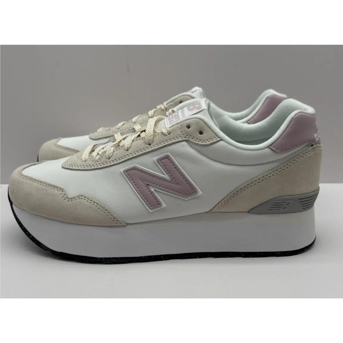New Balance shoes - New Balance 515 - WL515HSW - White/White/Rose/Grey 1
