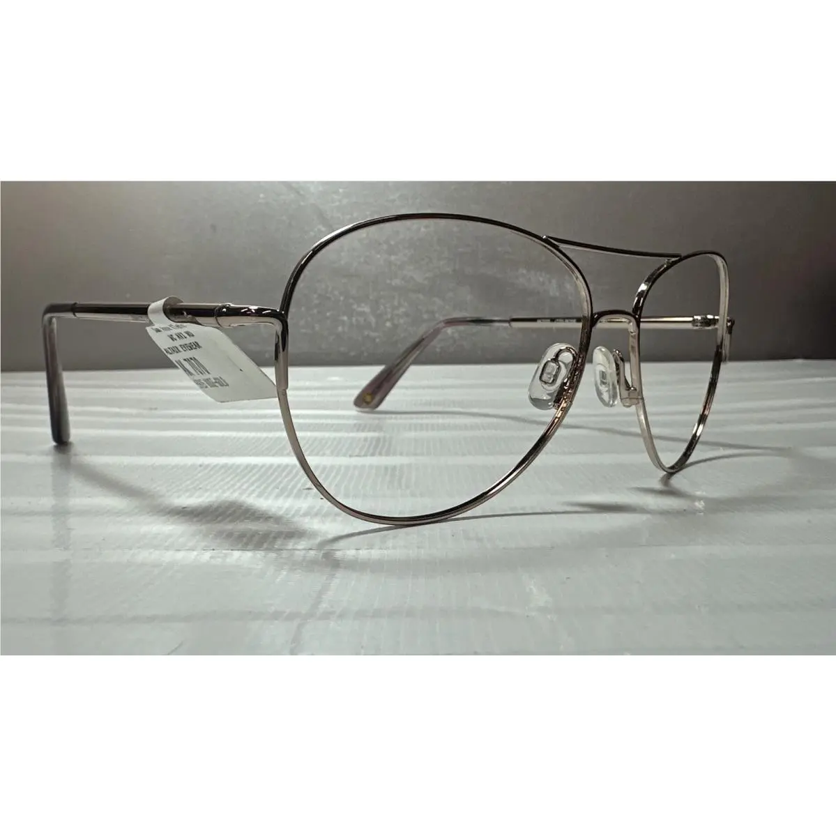 Anne Klein Sunglasses AK7070 770 Rose Gold Pink Round Frames Only Retail
