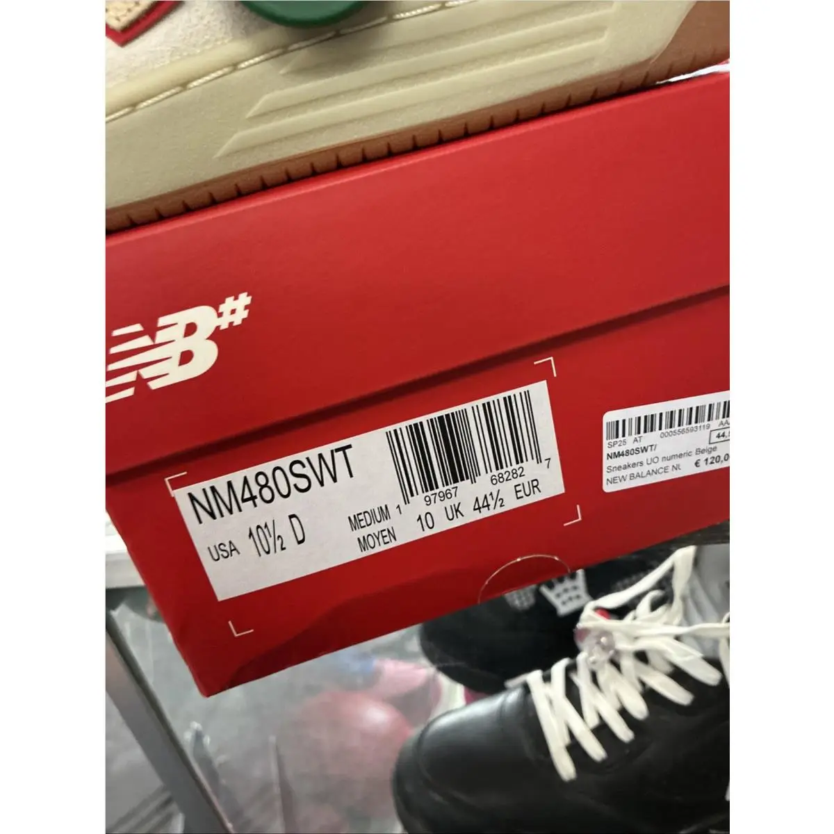 New Balance shoes - New Balance 480 - NM480SWT - Ivory (UPC: 197967682834) 17