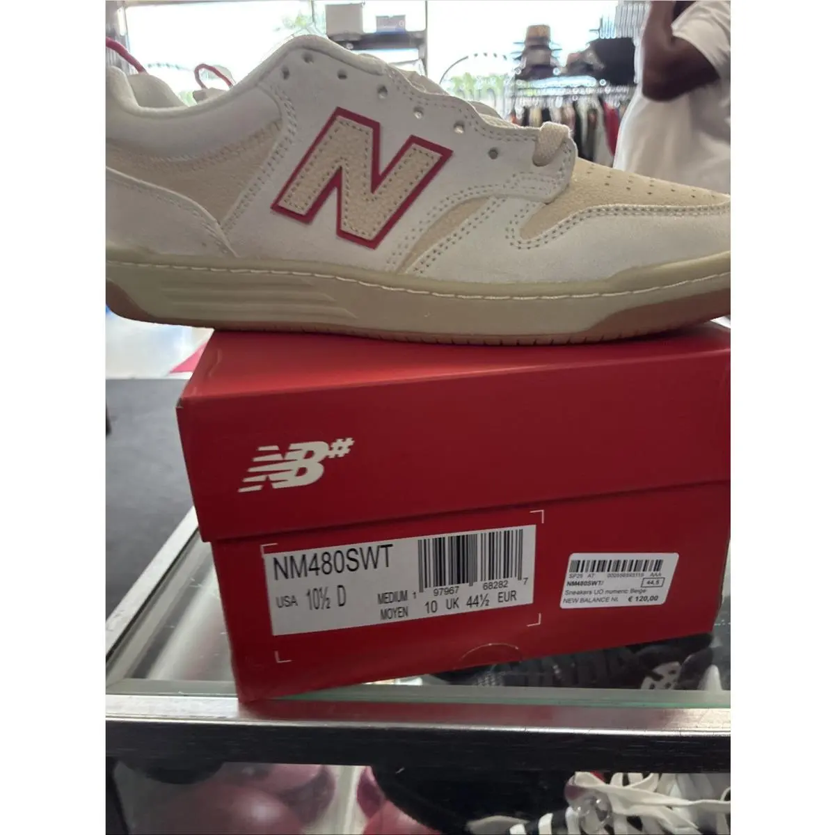 New Balance shoes - New Balance 480 - NM480SWT - Ivory (UPC: 197967682834) 0