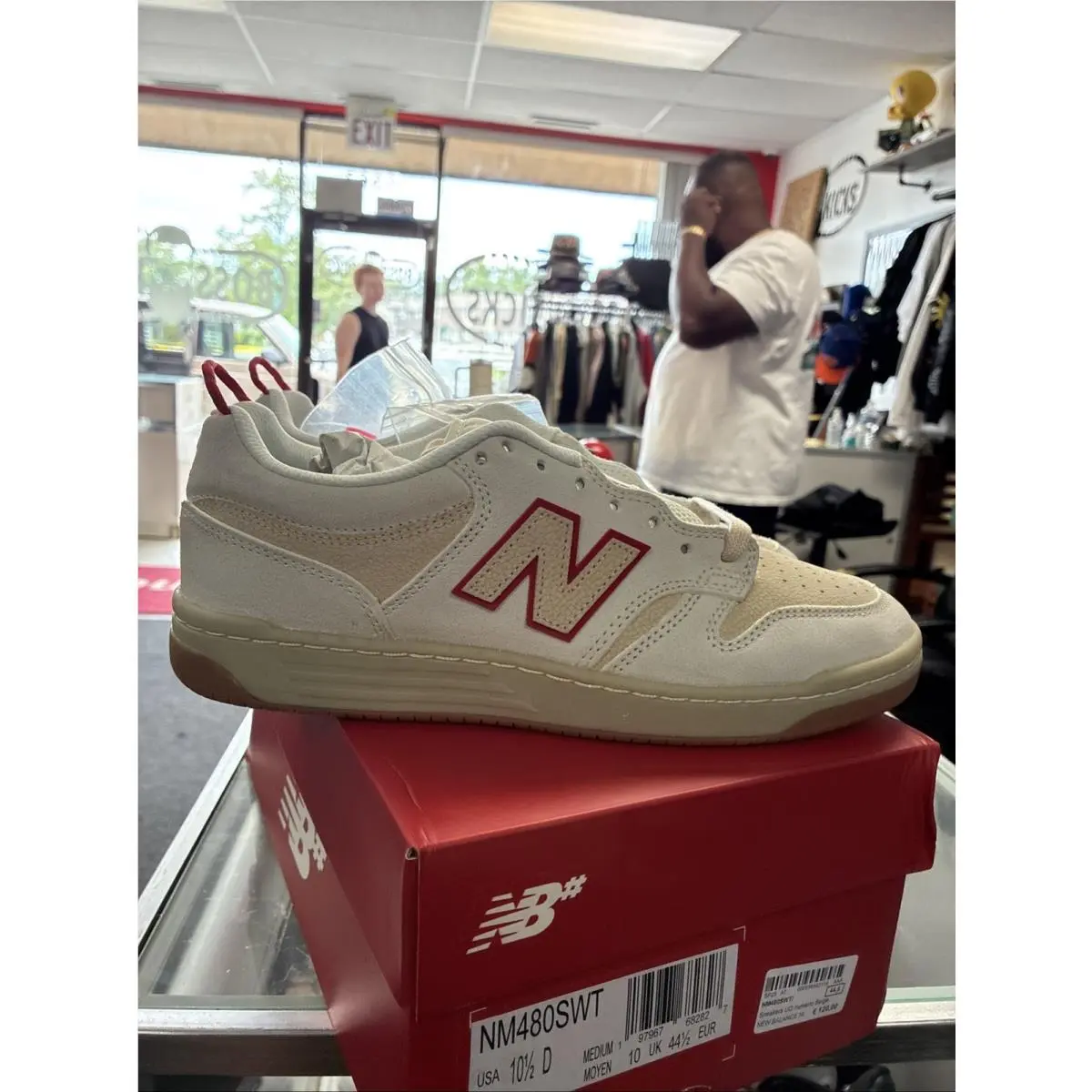New Balance shoes - New Balance 480 - NM480SWT - Ivory (UPC: 197967682834) 4