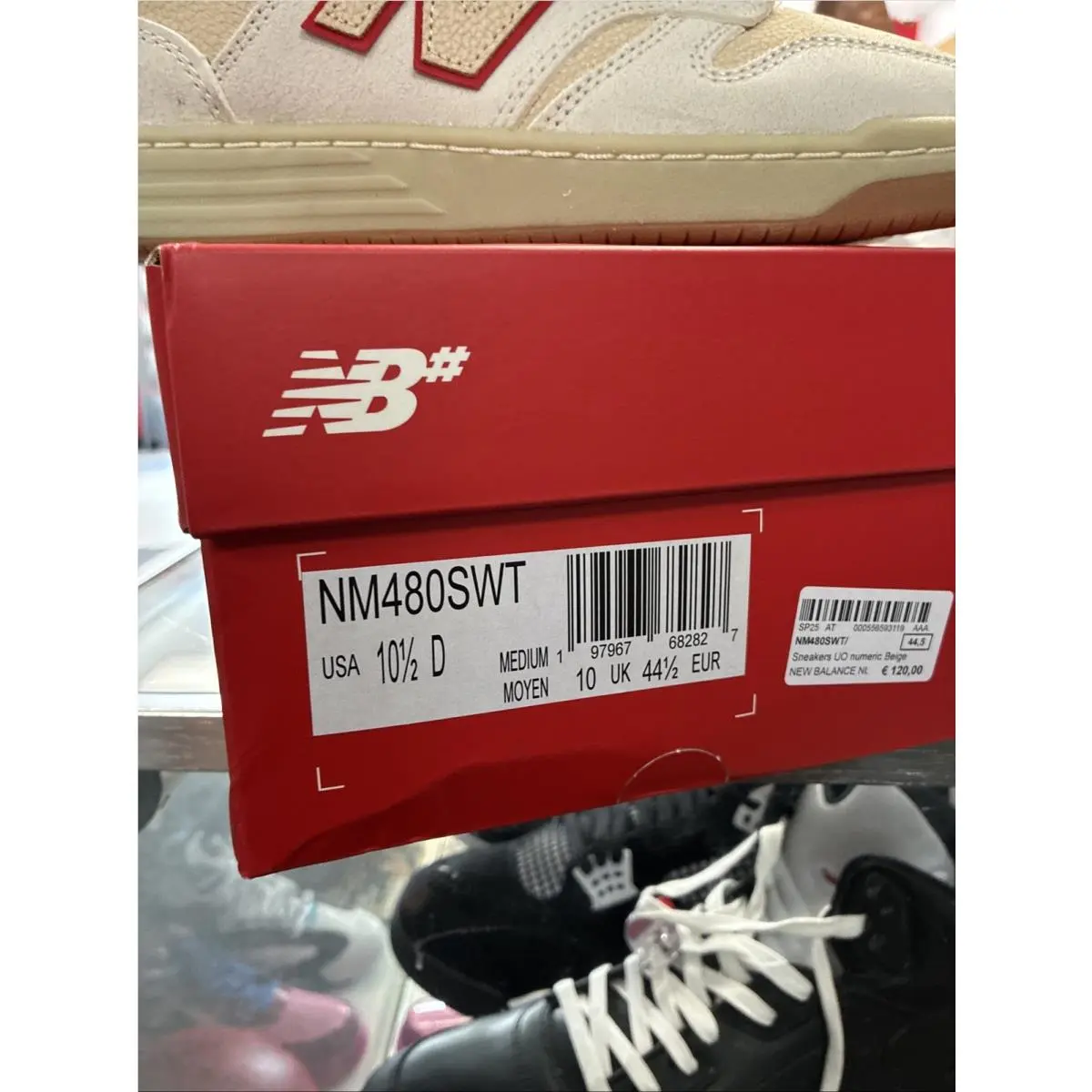 New Balance shoes - New Balance 480 - NM480SWT - Ivory (UPC: 197967682834) 5
