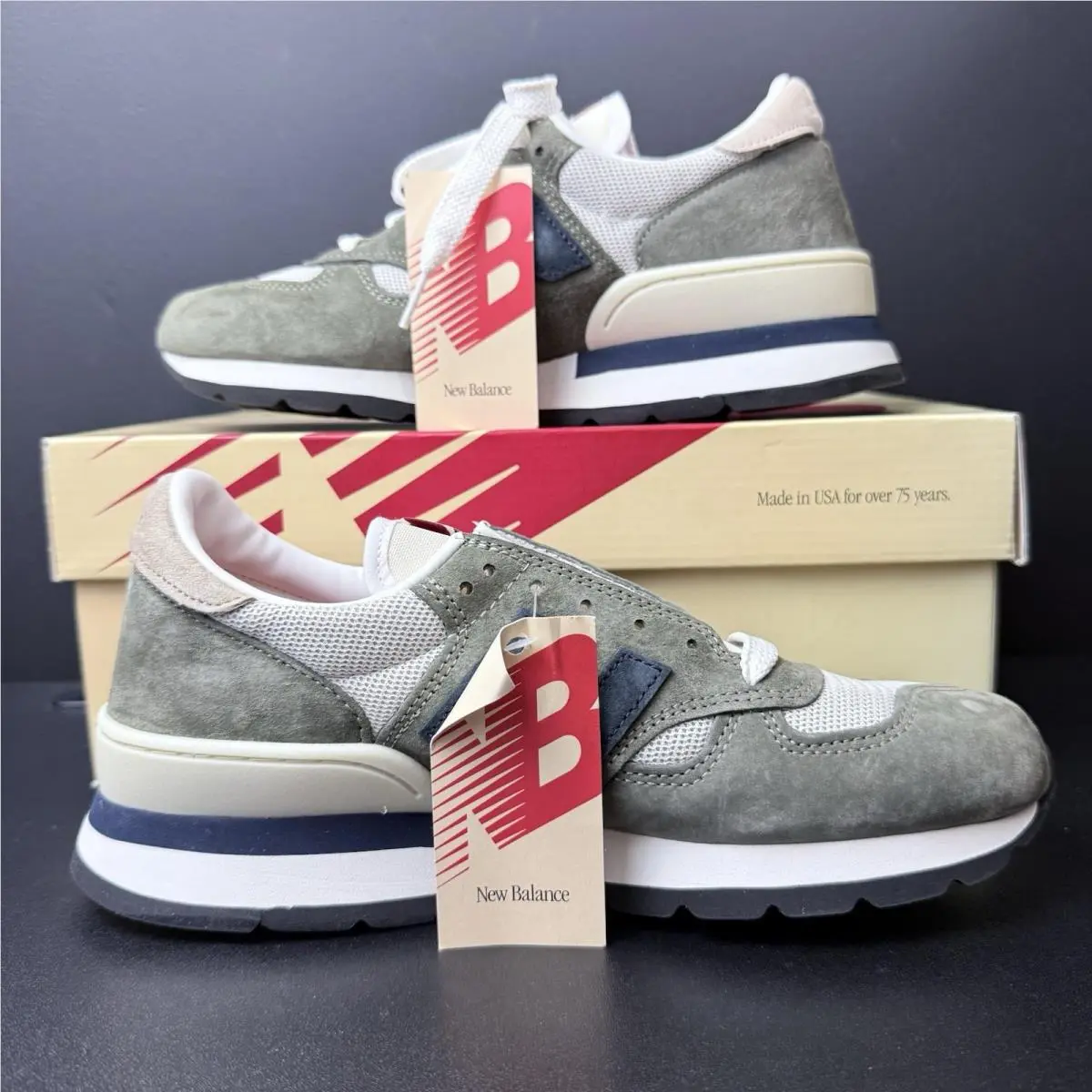 New Balance shoes - 990 v1 - M990WG1 - Gray 3