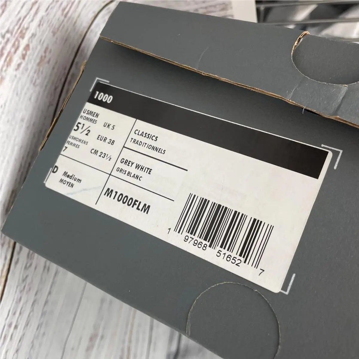 New Balance shoes - New Balance 1000 - Gray (UPC: 197968516527) 9