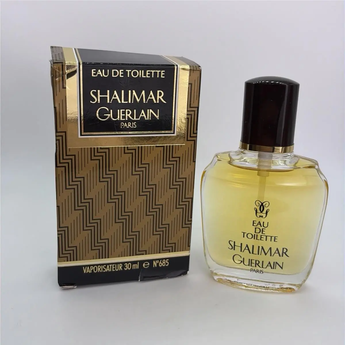 Guerlain Shalimar Edt Women Perfume 1oz 30mL Spray No685 1992 Vintage Nos