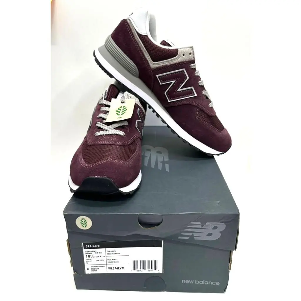 New Balance shoes - New Balance 574 - RED/WHITE 5