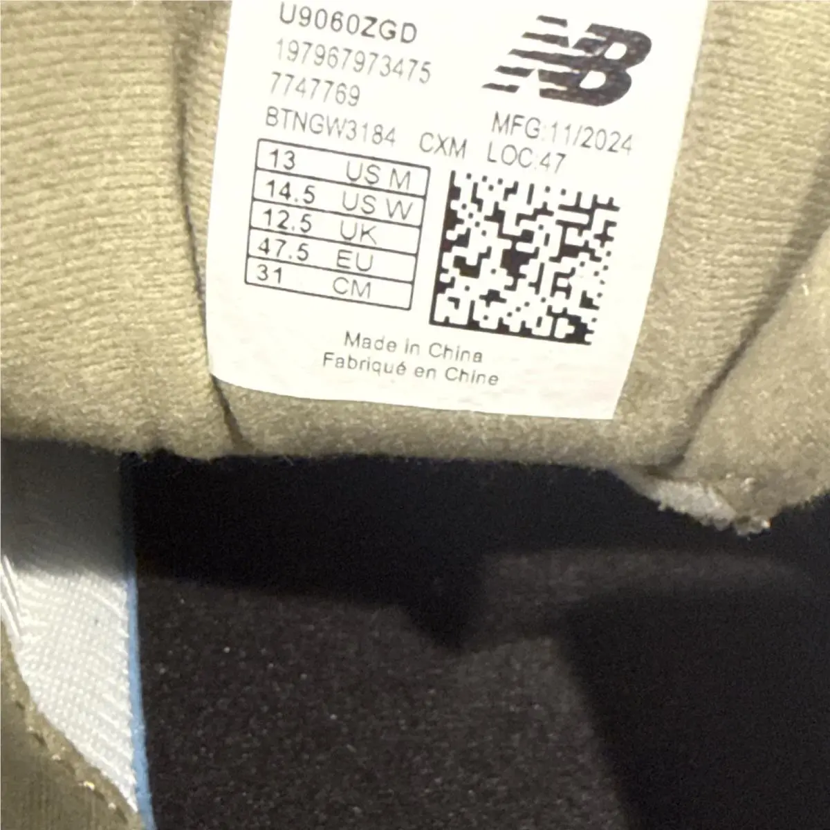New Balance shoes - New Balance 9060 - U9060ZGD - Green 8
