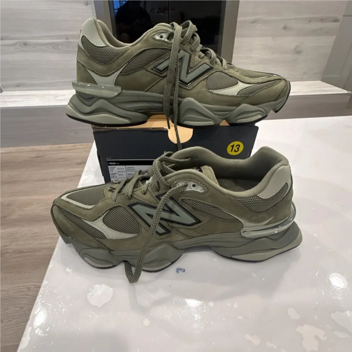New Balance shoes - New Balance 9060 - U9060ZGD - Green 11