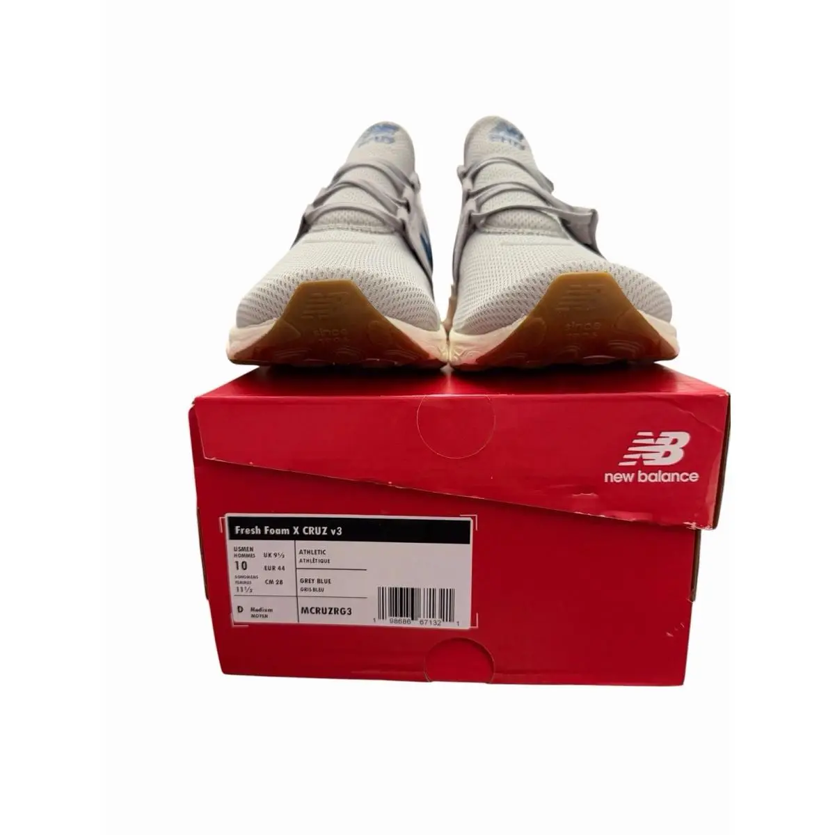 New Balance shoes - New Balance Fresh Foam X Cruz V3 - MCRUZRG3 - Gray (UPC: 198686671321) 9