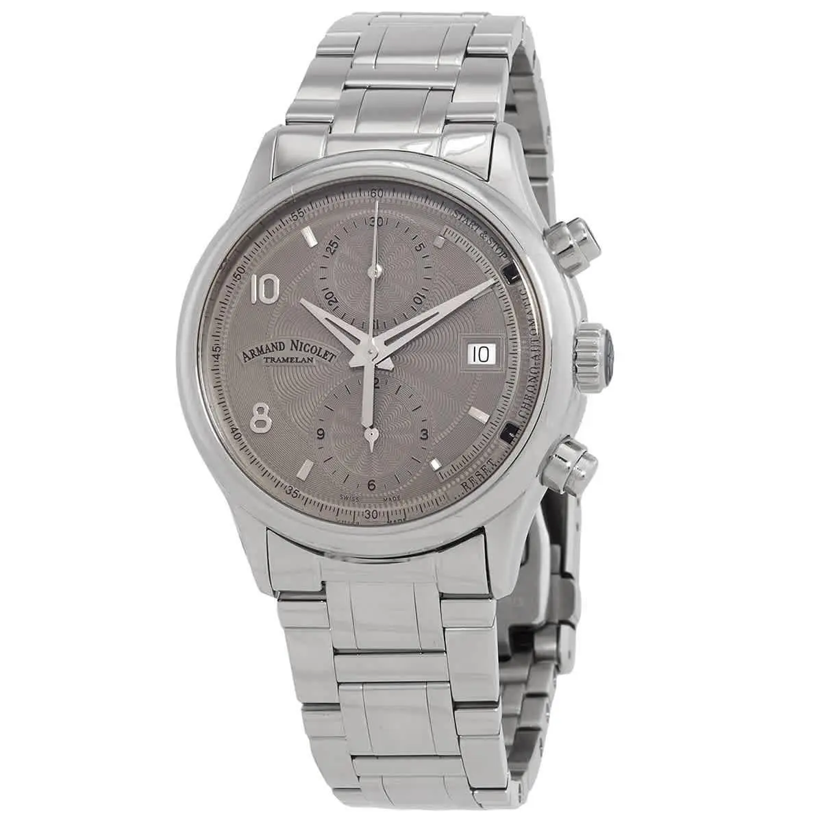 M02-4 Chronograph Automatic Grey Dial Men`s Watch by Armand Nicolet