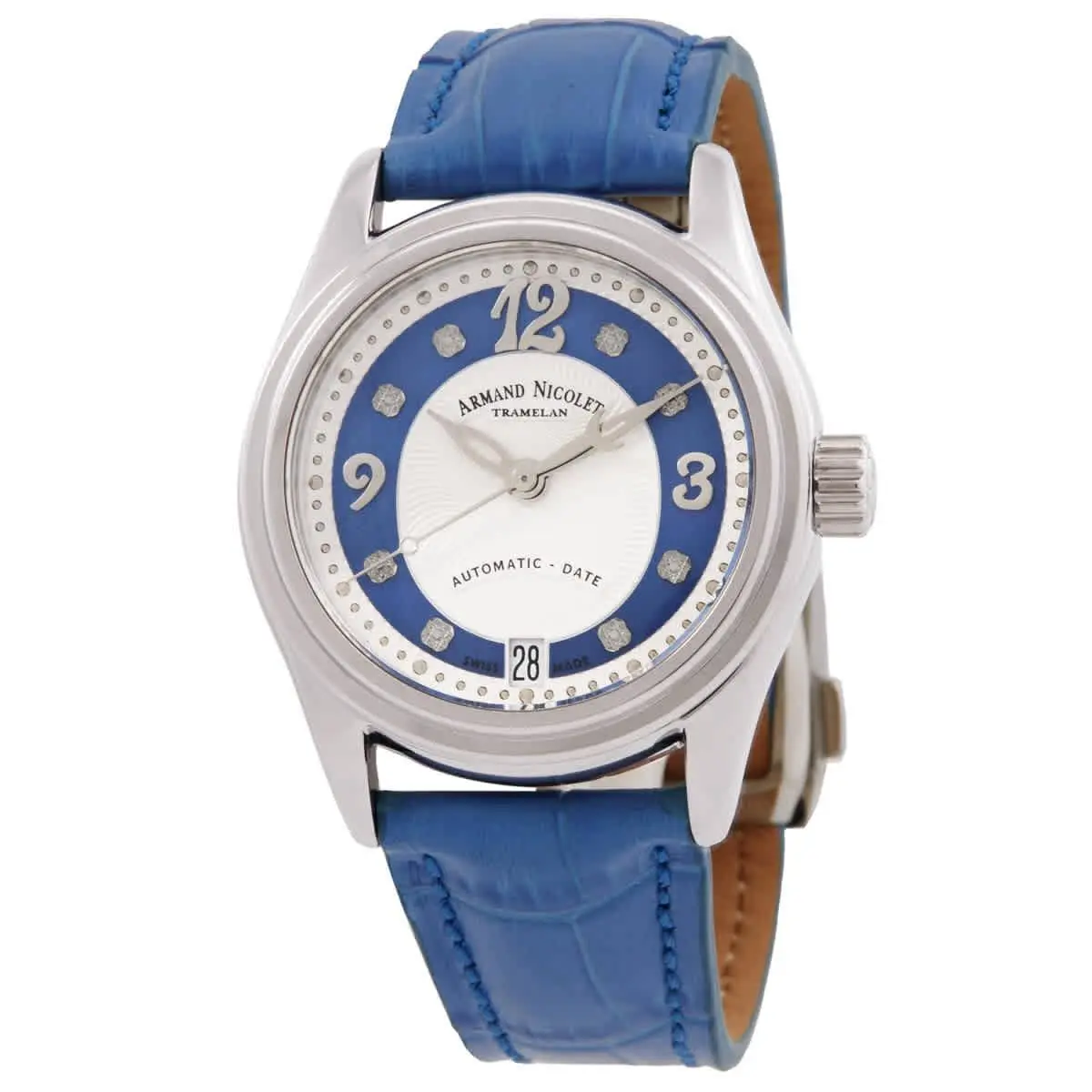 M03-3 Automatic Diamond Ladies Watch A151BAA-AK-P882LV8 by Armand Nicolet