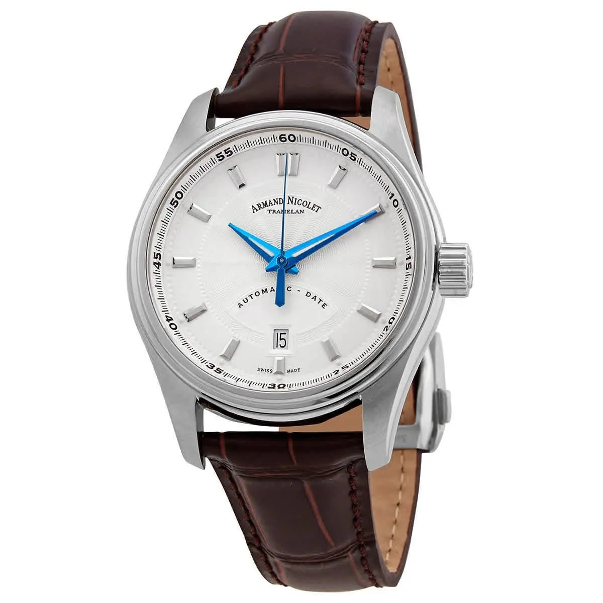 MH2 Automatic Silver Dial Men`s Watch A640A-AG-P840MR2 by Armand Nicolet