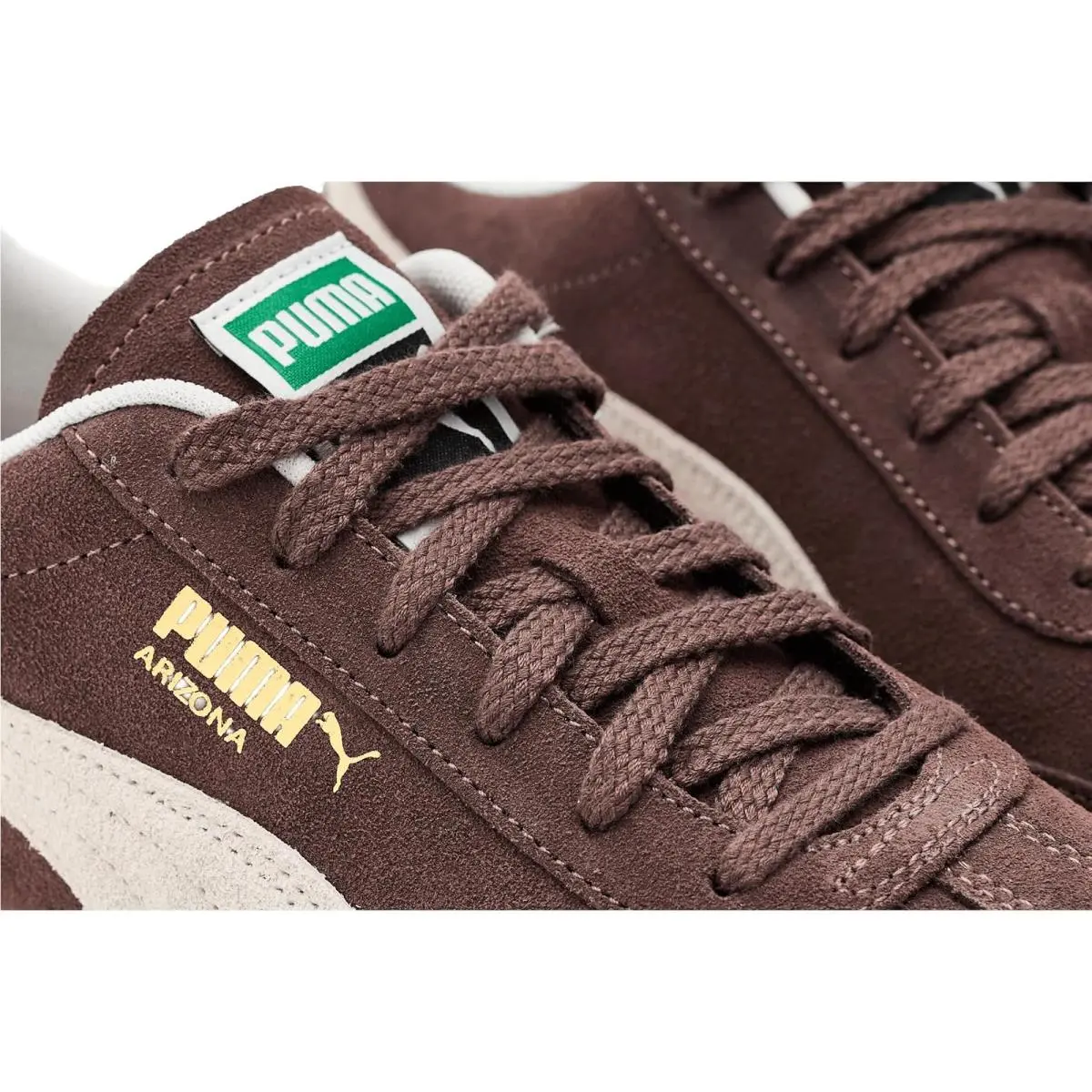 Puma shoes - Flat Bronze/Alpine Snow/Gold 11