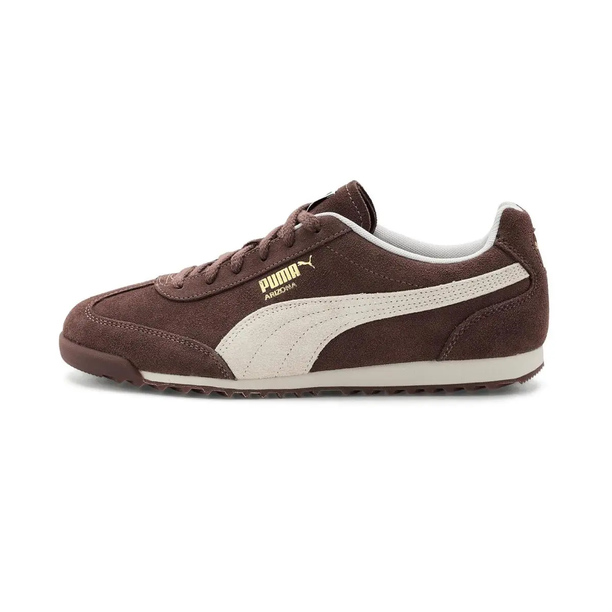 Puma shoes - Flat Bronze/Alpine Snow/Gold 9
