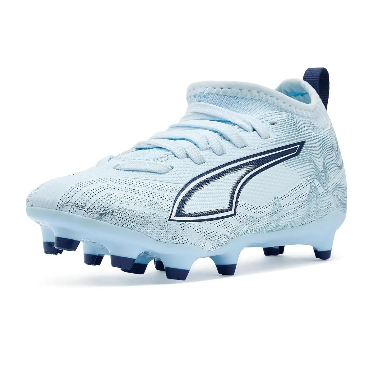 Children Unisex Sneakers Athletic Shoes  Kids Icy Blue/White/Blue Jewel by Puma