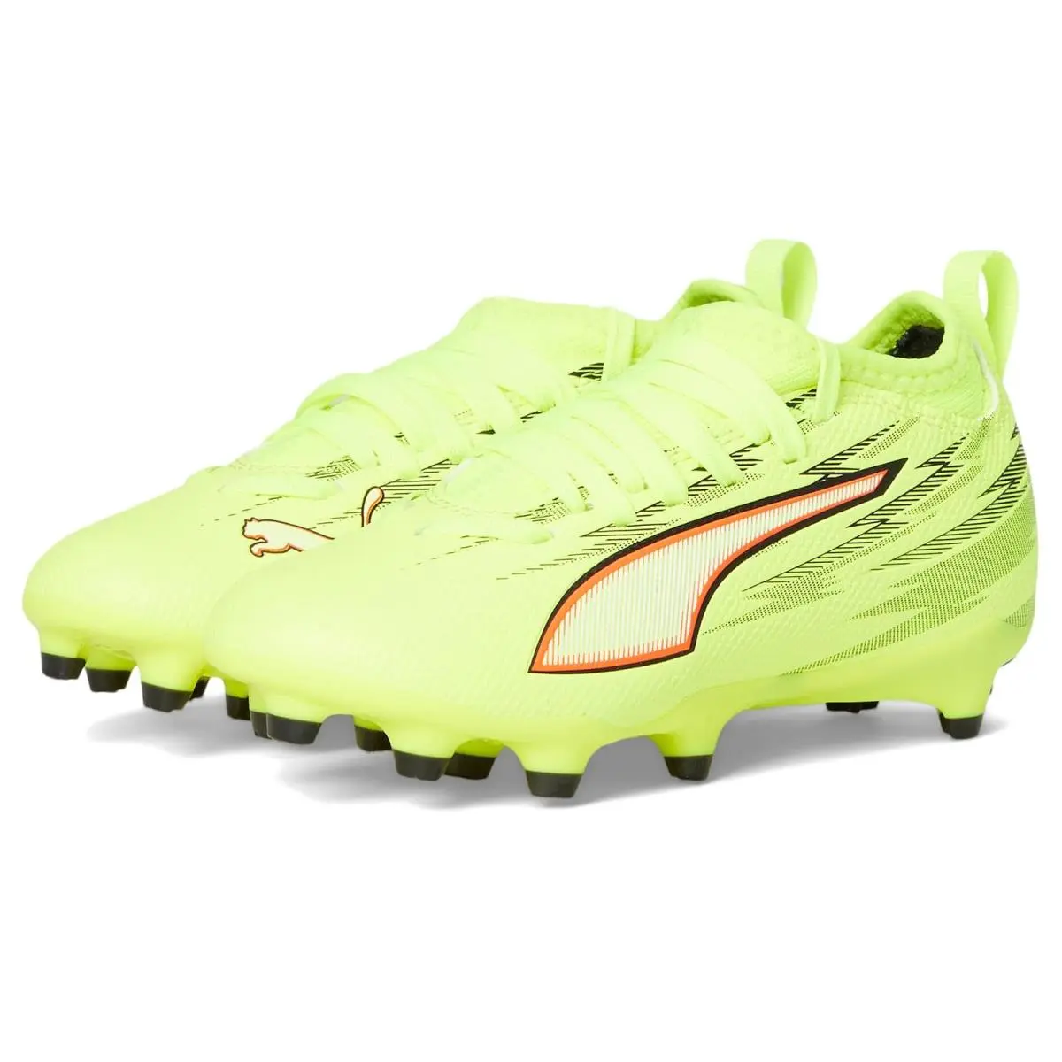 Children Unisex Sneakers Athletic Shoes  Kids Yellow Alert/Black/Glowing Red/Lime Squeeze by Puma