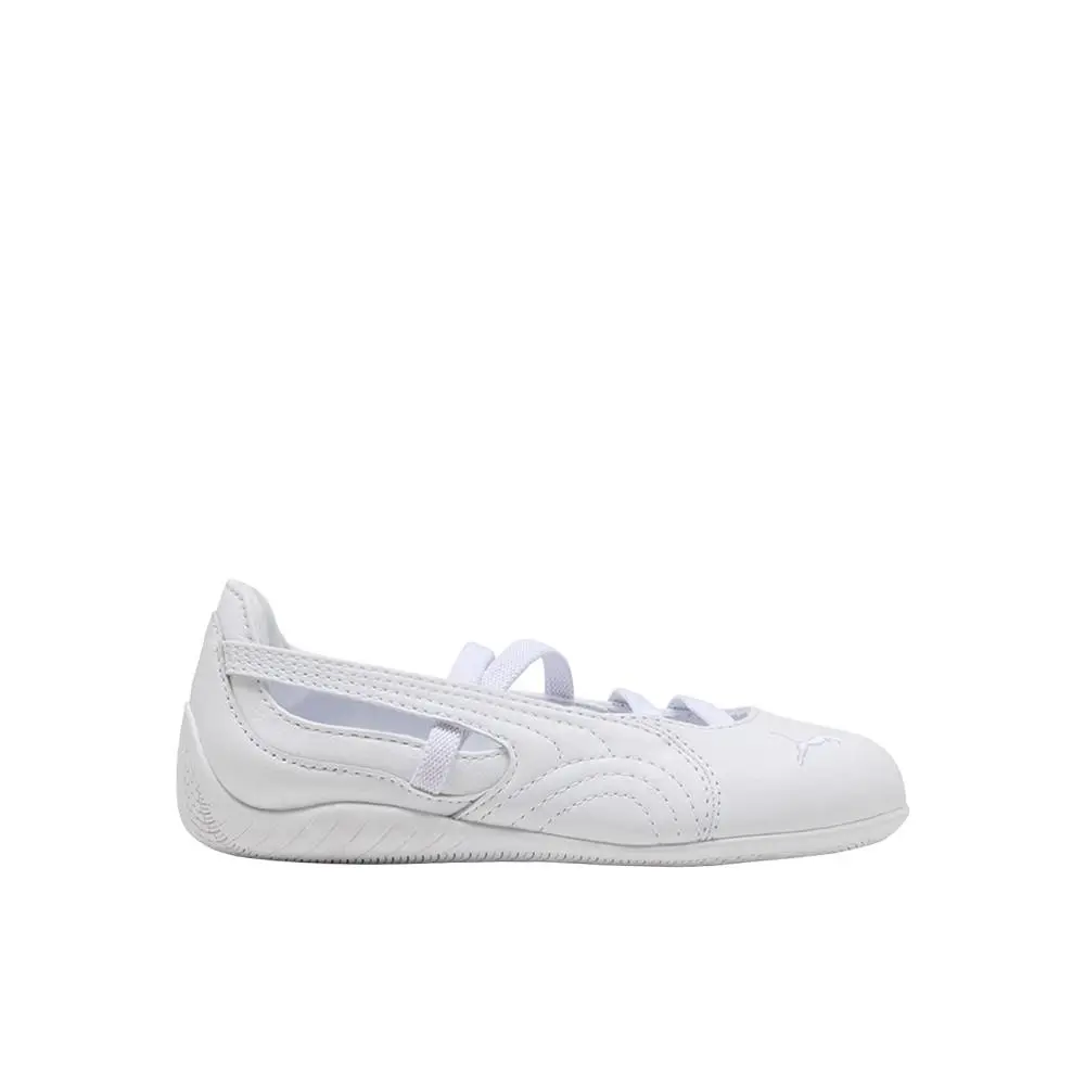 Puma Speedcat Ballet Youth Girls White Sneakers Casual Shoes 40836802