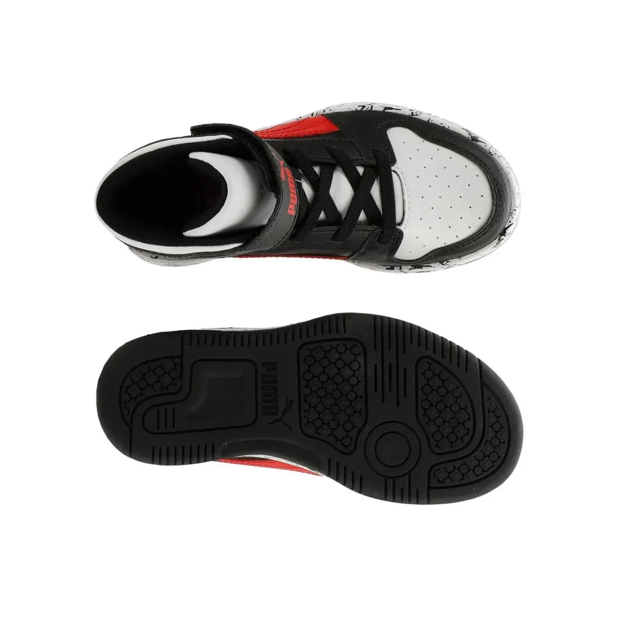 Puma shoes - White/Black/Red 1