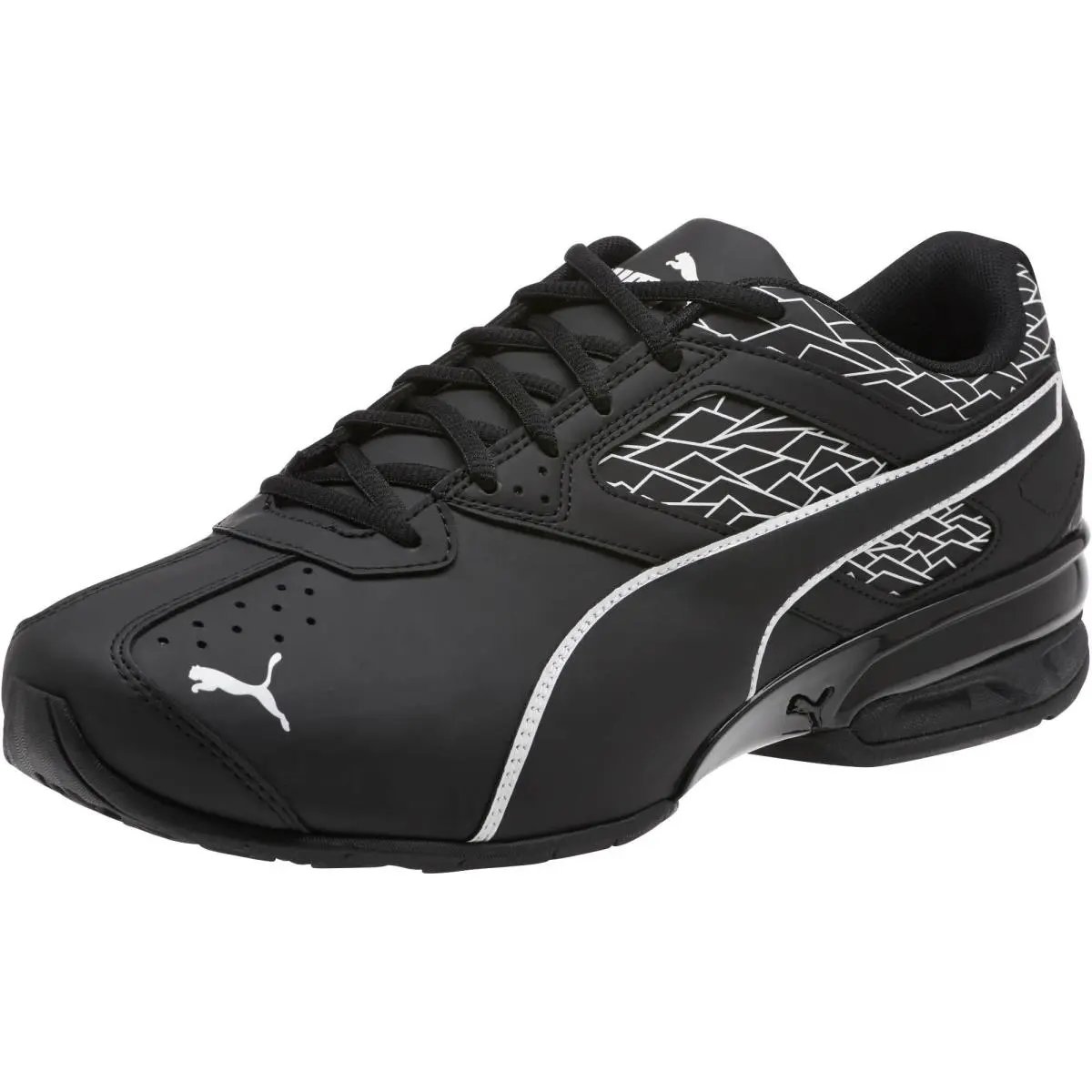 Men`s Tazon 6 Fracture FM Cross Training Shoes Black-black 9.5 Wide black by Puma