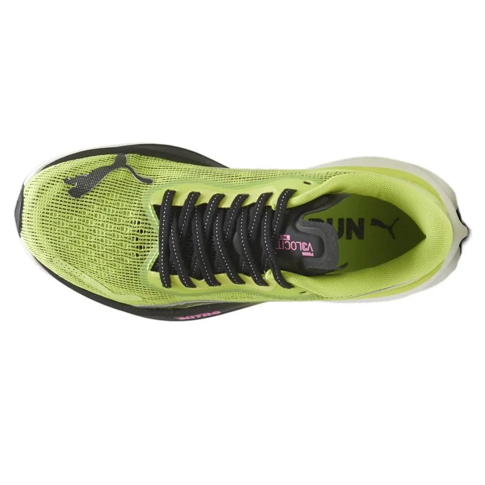 Puma shoes - PUMA Velocity Nitro 3 Psychedelic Rush Running - 38008101 - Yellow 2