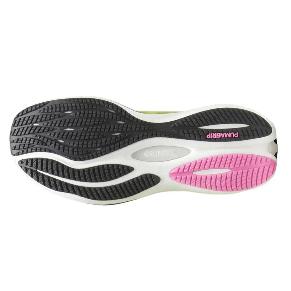 Puma shoes - PUMA Velocity Nitro 3 Psychedelic Rush Running - 38008101 - Yellow 9