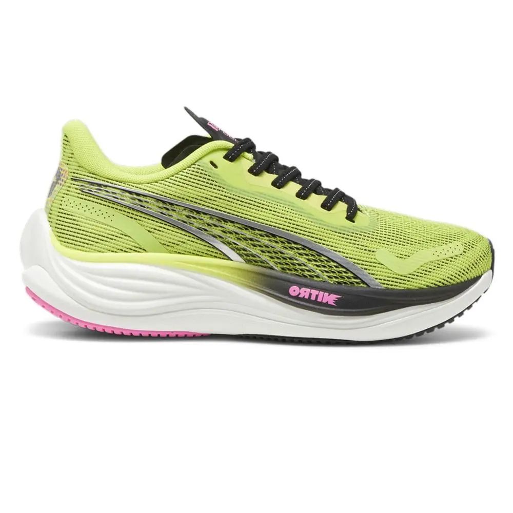 Puma shoes - PUMA Velocity Nitro 3 Psychedelic Rush Running - 38008101 - Yellow 5