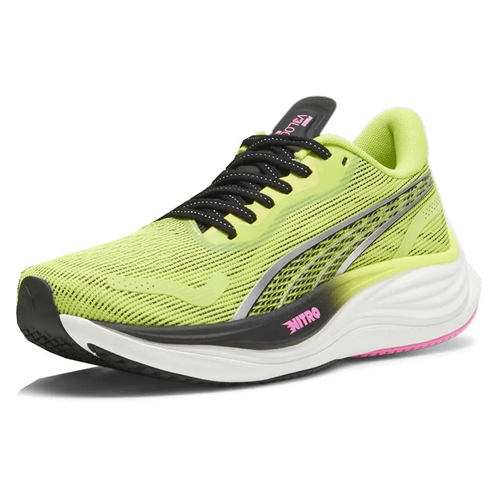 Puma shoes - PUMA Velocity Nitro 3 Psychedelic Rush Running - 38008101 - Yellow 6