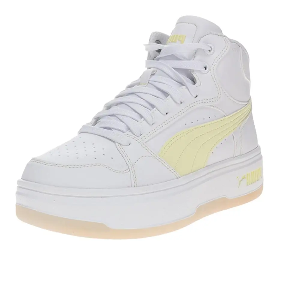 Puma shoes - PUMA Rebound Femme Mid High Top - 40259413 - White 0