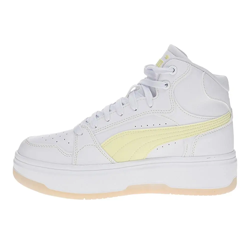 Puma shoes - PUMA Rebound Femme Mid High Top - 40259413 - White 9