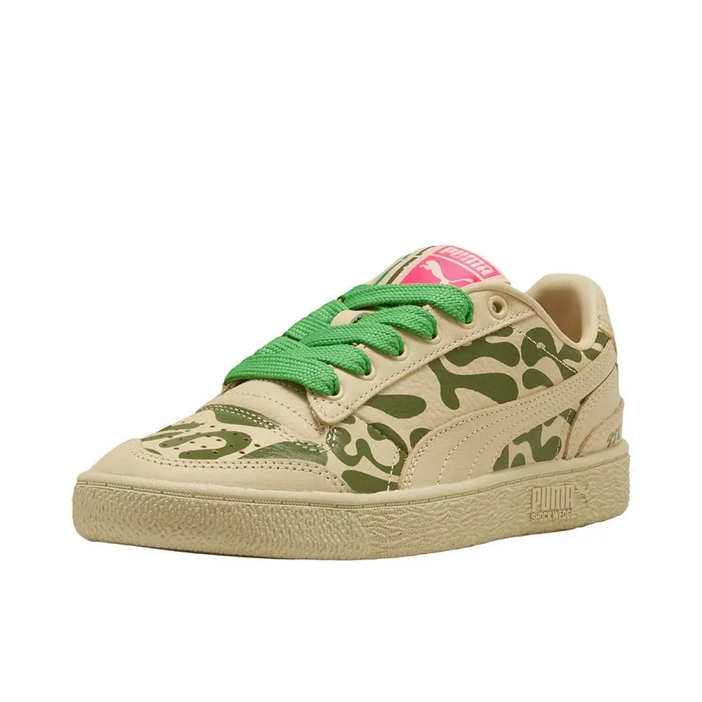 Puma shoes - PUMA Majesty Flau`jae Lace Up - 40817001 - Beige 8