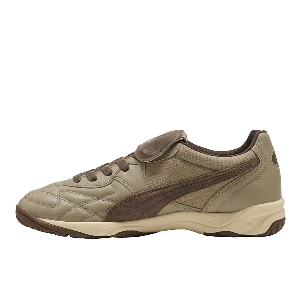 Puma shoes - PUMA King Indoor Futbolito Lace Up - 40258201 - Beige 1