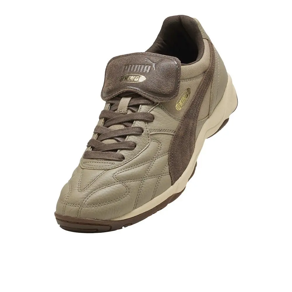 Puma shoes - PUMA King Indoor Futbolito Lace Up - 40258201 - Beige 4