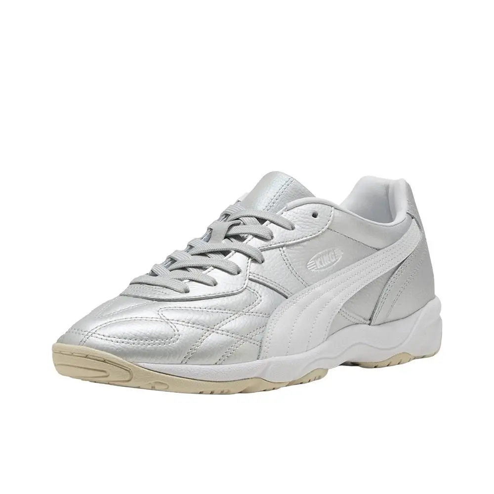 Puma shoes - PUMA King Indoor Mesmerize Lace Up - 40462901 - Silver 0