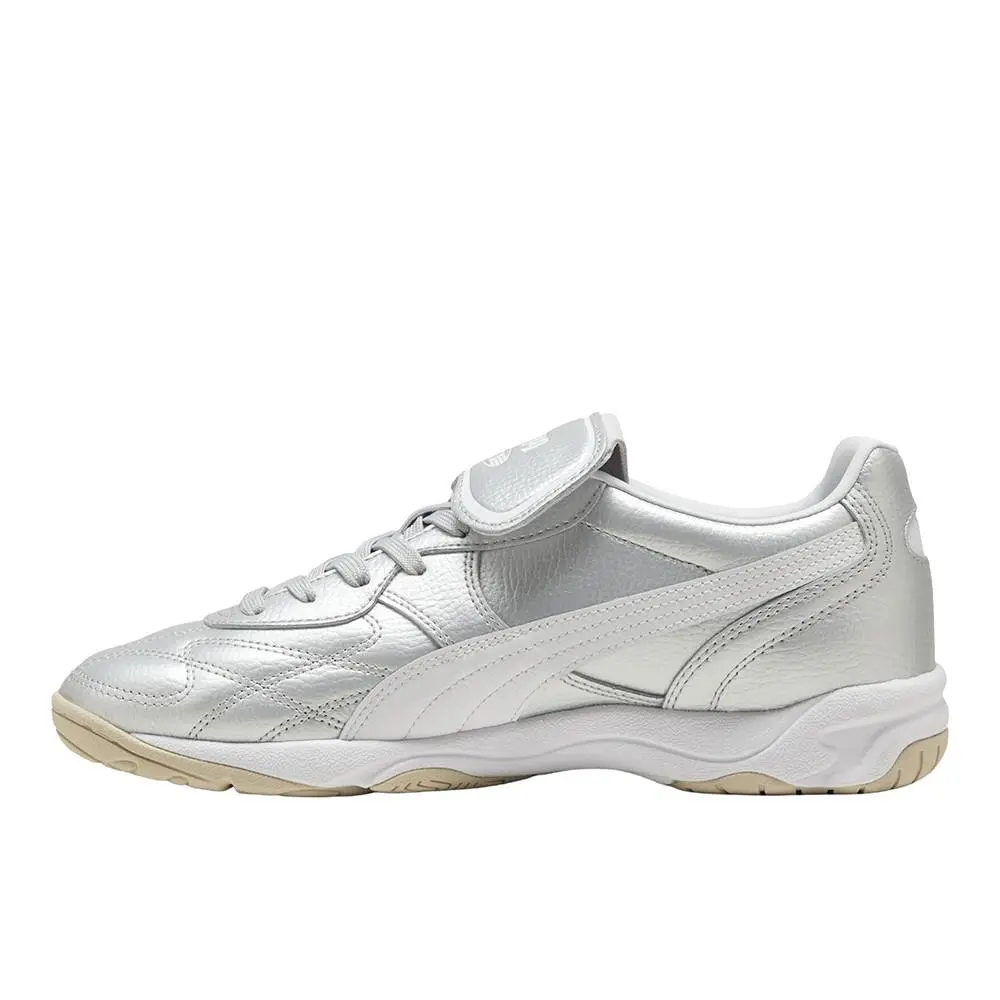 Puma shoes - PUMA King Indoor Mesmerize Lace Up - 40462901 - Silver 1