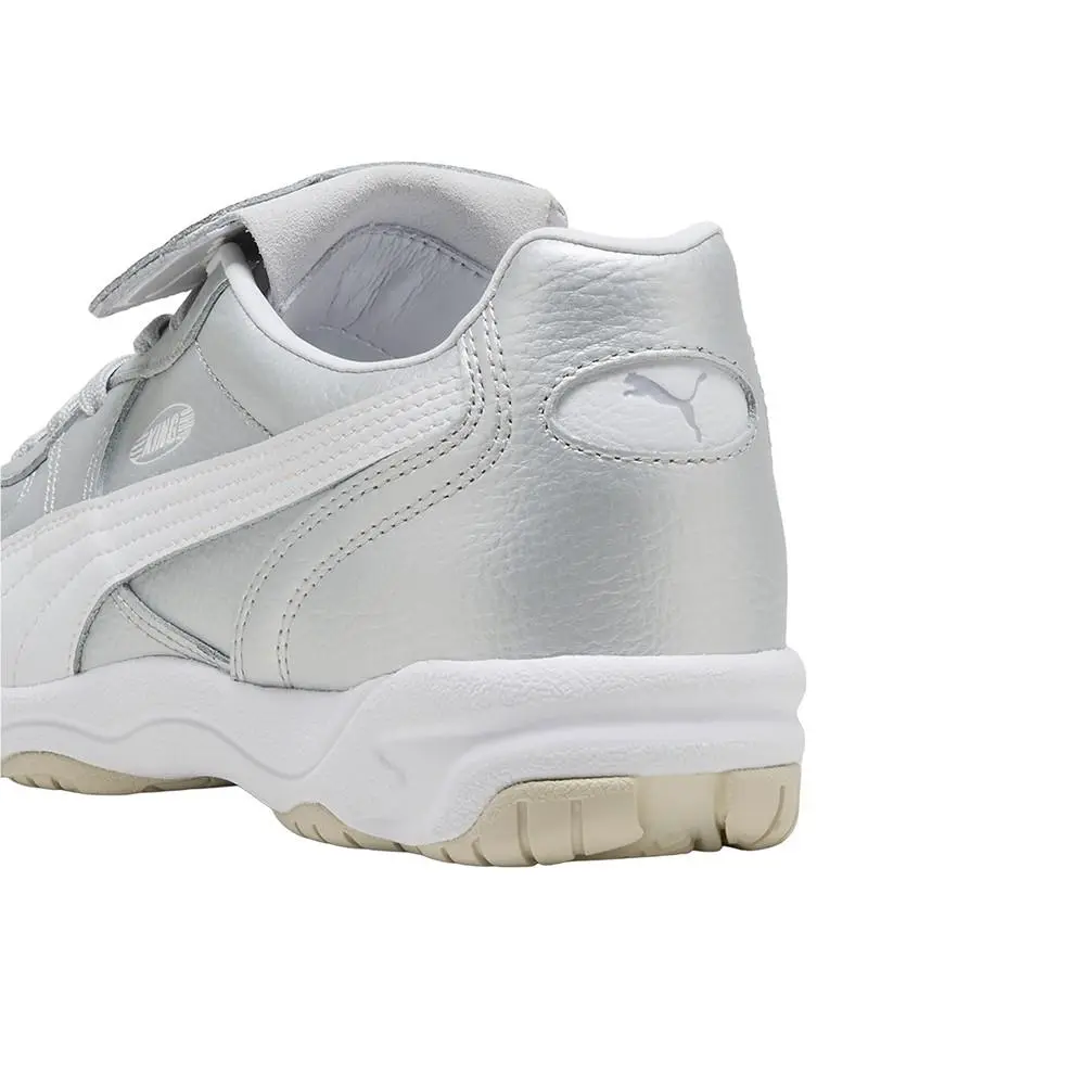 Puma shoes - PUMA King Indoor Mesmerize Lace Up - 40462901 - Silver 5