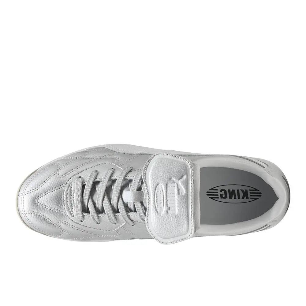 Puma shoes - PUMA King Indoor Mesmerize Lace Up - 40462901 - Silver 10