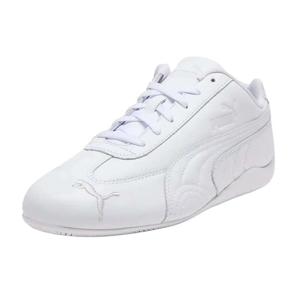 Puma shoes - PUMA Speedcat Full Leather Lace Up - 40544902 - White 6