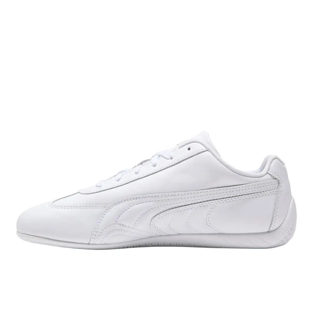 Puma shoes - PUMA Speedcat Full Leather Lace Up - 40544902 - White 7