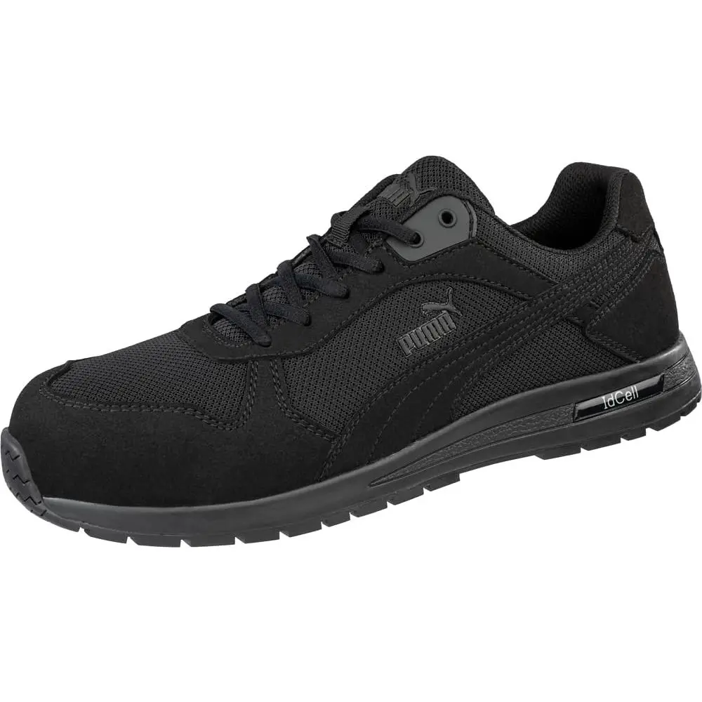Men`s Frontside Black Grey Sd Industrial Shoe 9 black grey sd by Puma