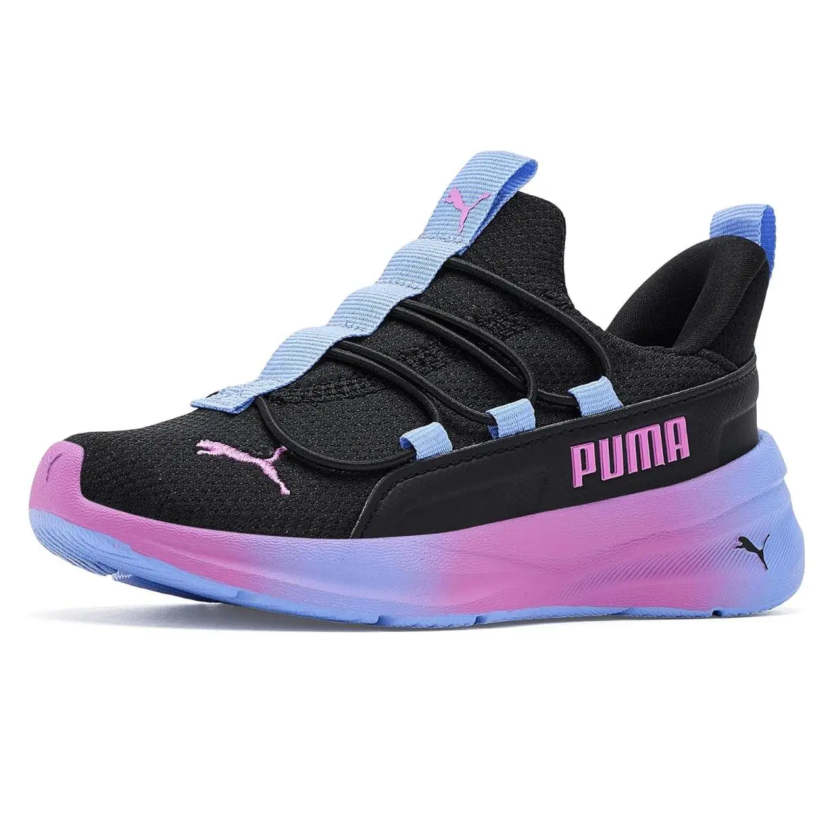 Puma shoes - Black/Intense Lavender/Mauve Pop 6