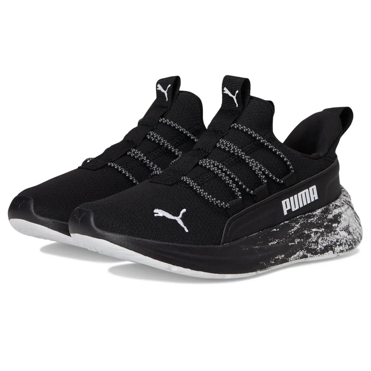 Puma shoes - Black/Intense Lavender/Mauve Pop 20