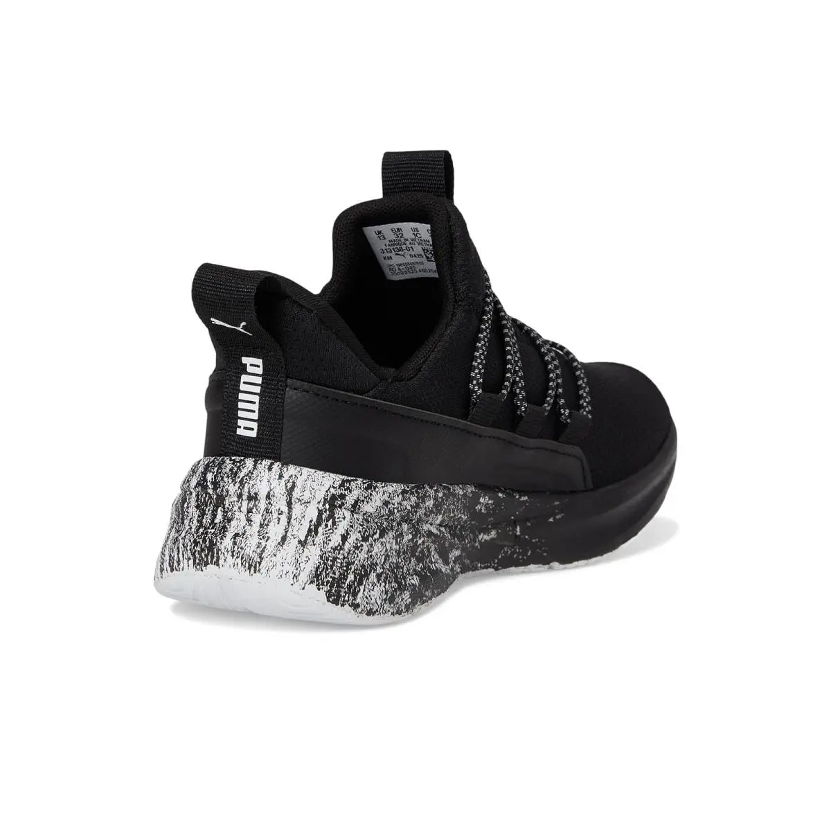 Puma shoes - Black/Intense Lavender/Mauve Pop 24