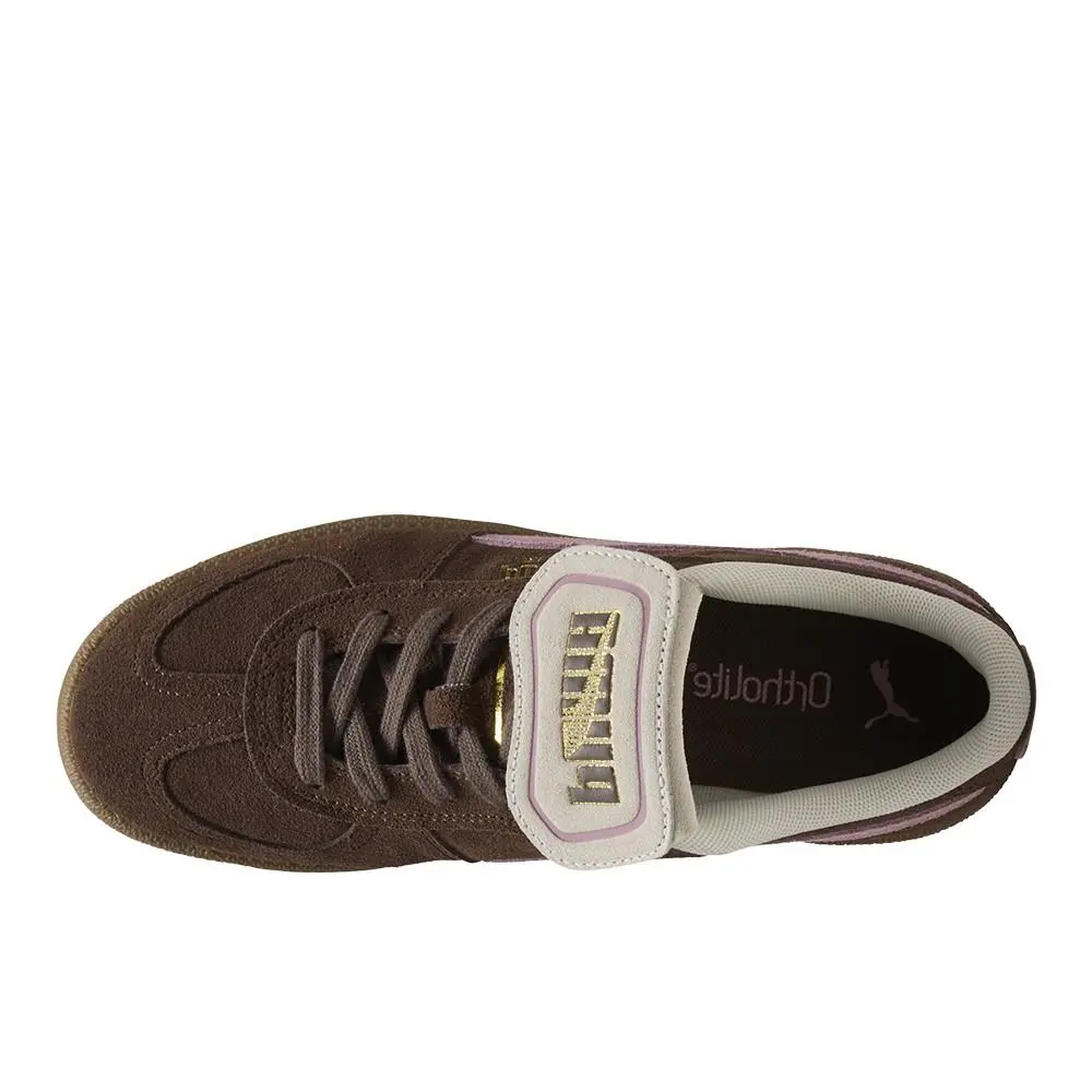 Puma shoes - PUMA Palermo Premium Suede Lace Up - 40630203 - Brown 2