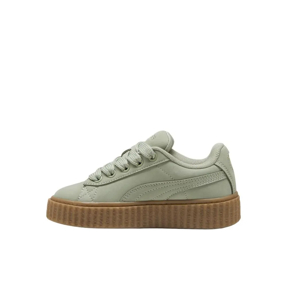 Puma shoes - PUMA Fenty X  Creeper Phatty Nubuck Lace Up  Youth - 39986702 - Green 7