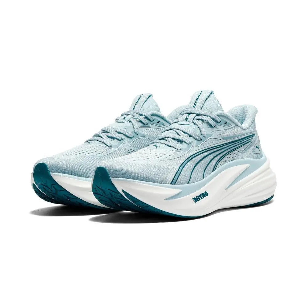 Men`s Magmax Nitro 2 Running Shoes  Team Royal-vibrant Blue fresh water emerald ice by Puma