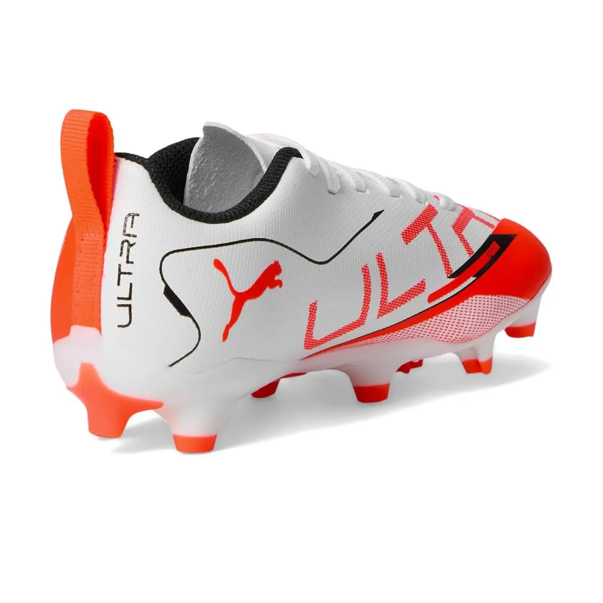 Puma shoes - PUMA White/PUMA Black/Glowing Red 10