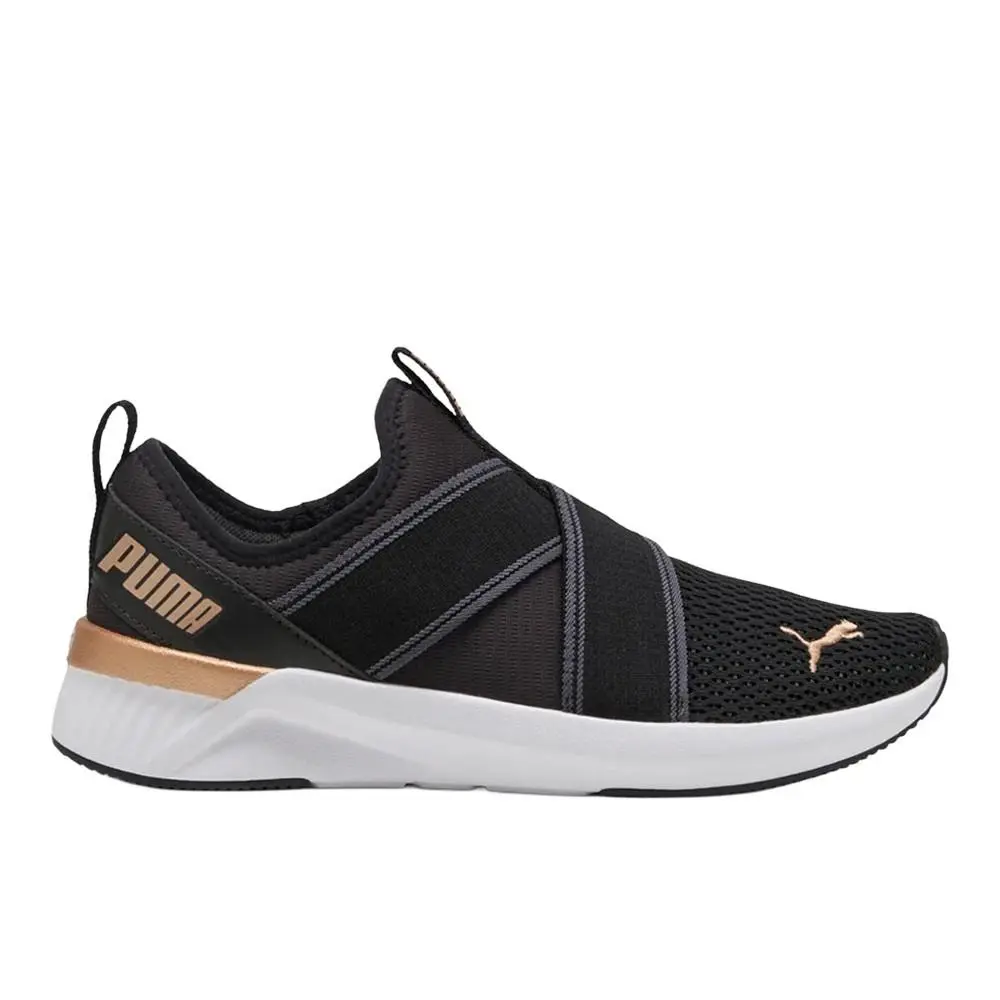 Softride Harli Slip On Womens Black Sneakers Casual Shoes 31147101 by Puma